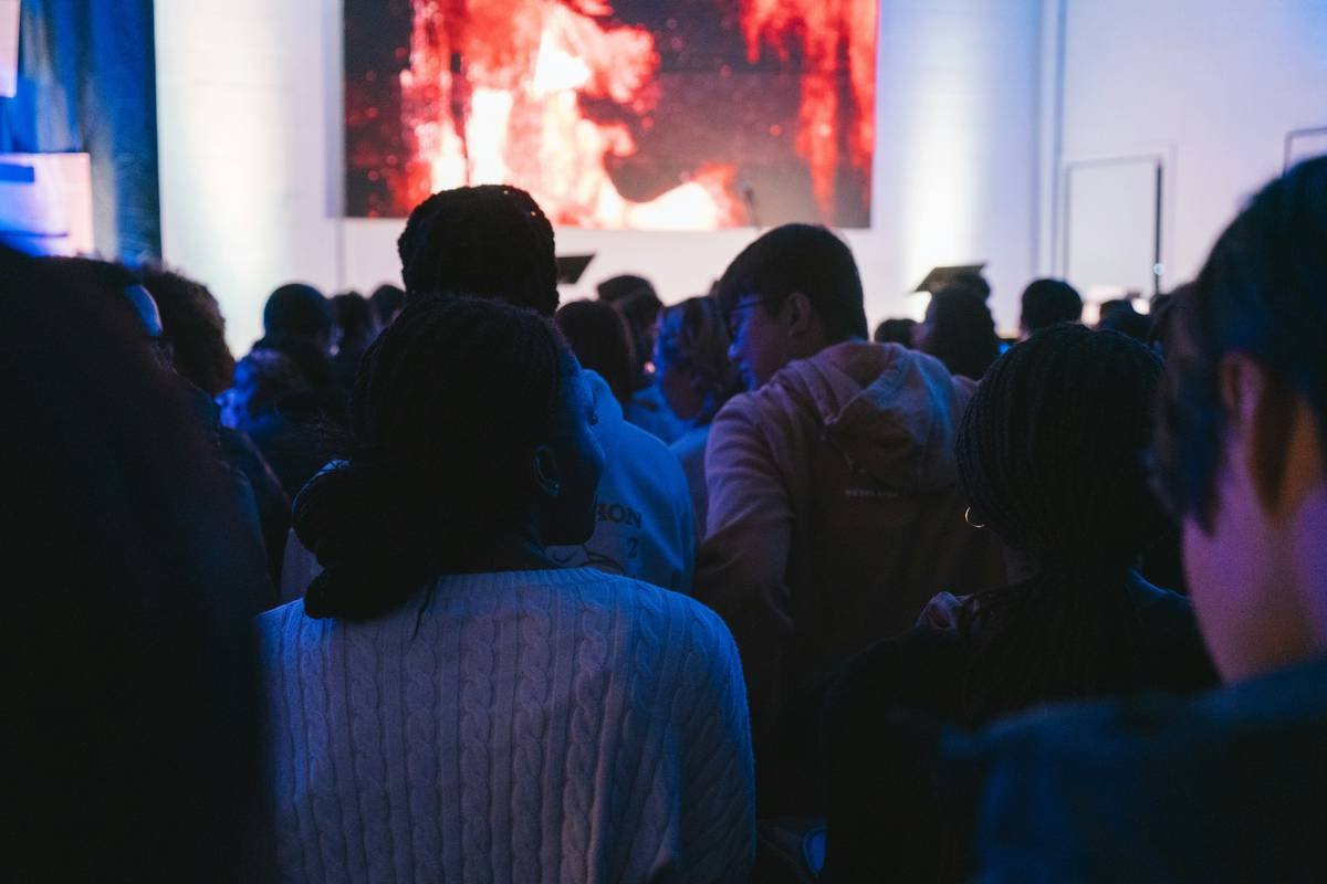 Streamer Setting Up Gear for Overwatch Match